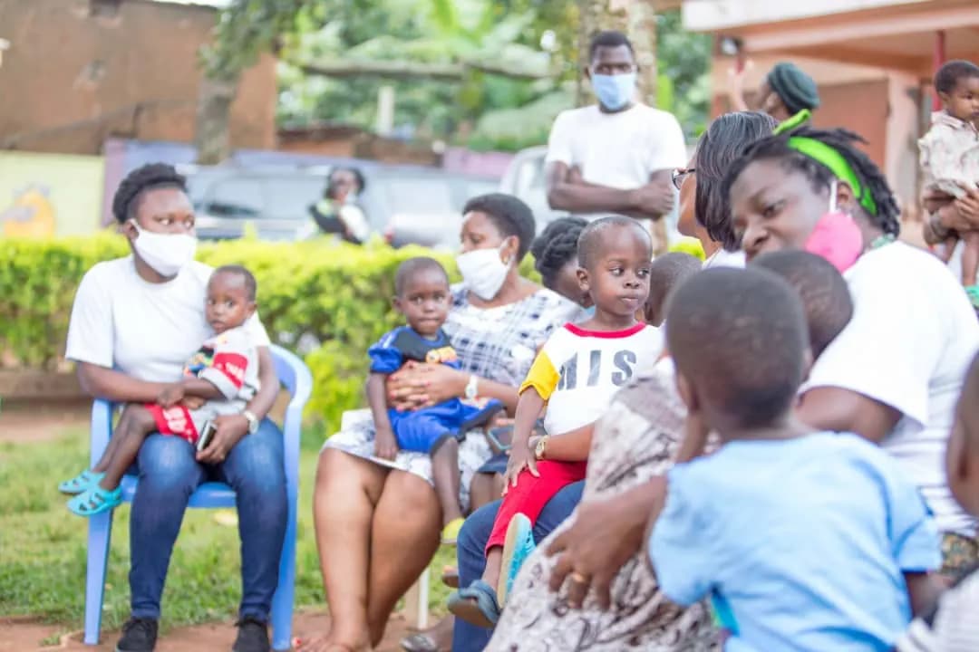 Beautiful Ones visit to Agape Babies Home moment 2