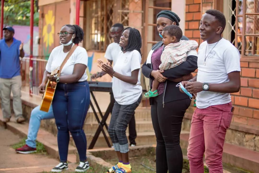 Beautiful Ones visit to Agape Babies Home moment 3