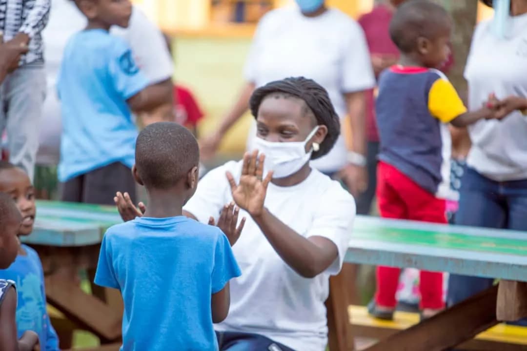 Beautiful Ones visit to Agape Babies Home moment 5