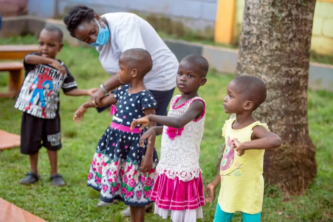 Beautiful Ones visit to Agape Babies Home moment 6