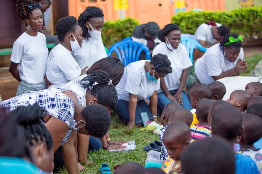 Beautiful Ones visit to Agape Babies Home moment 8