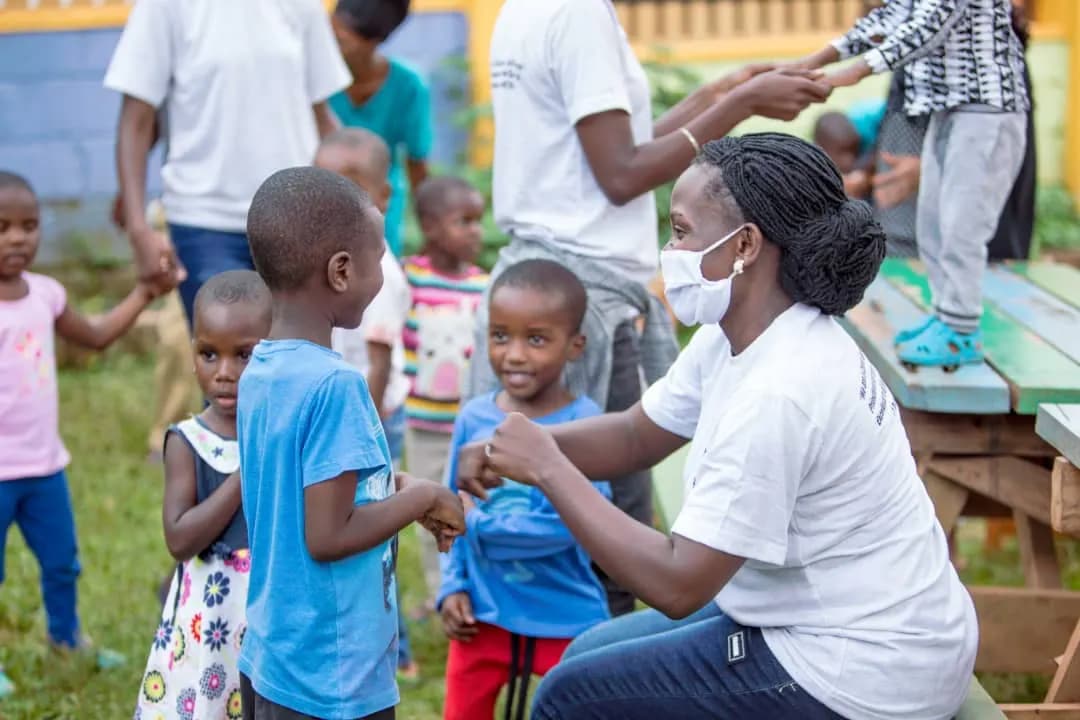 Beautiful Ones visit to Agape Babies Home moment 11