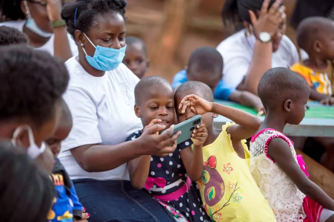 Beautiful Ones visit to Agape Babies Home moment 13