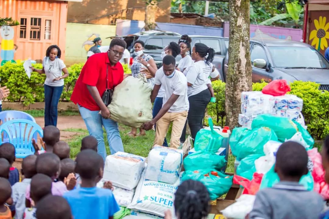 Beautiful Ones visit to Agape Babies Home moment 15