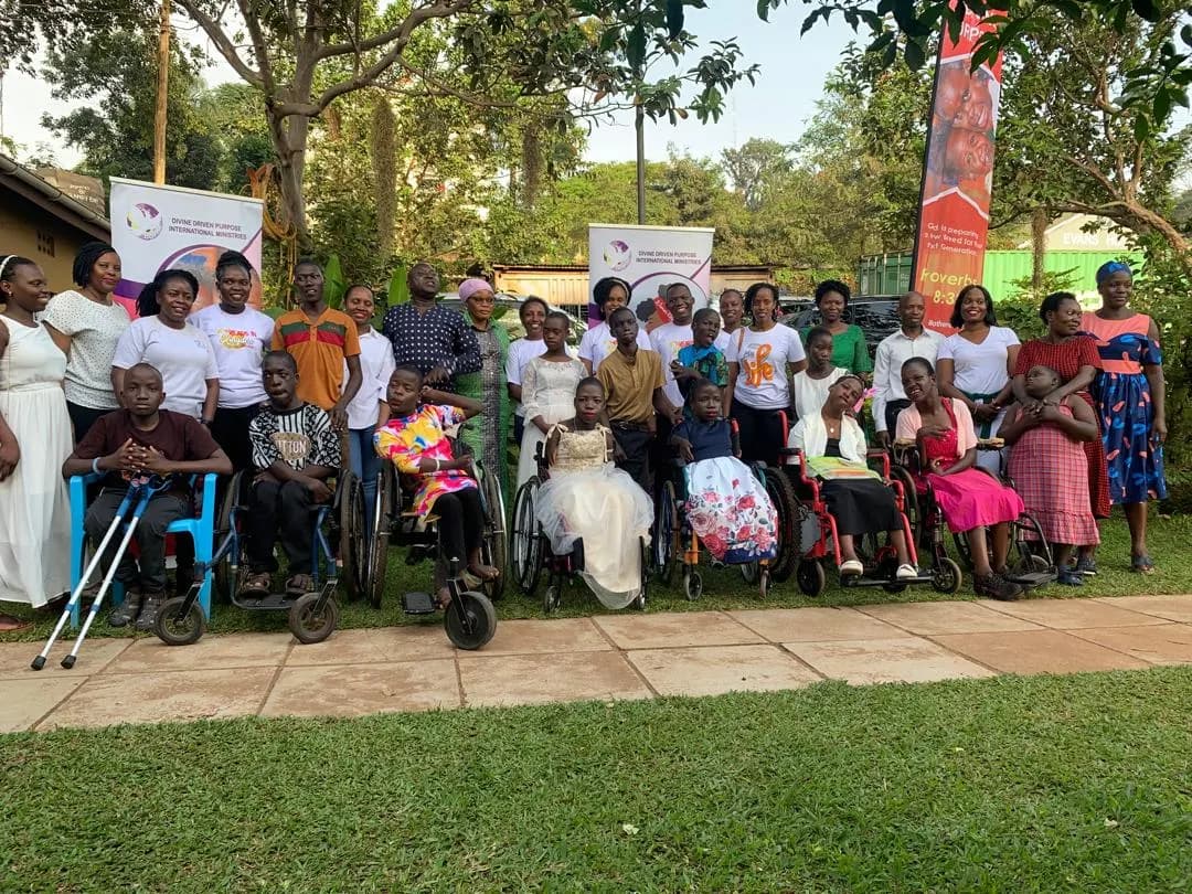 Visit to Kampala School for the Physically Handicapped moment 7