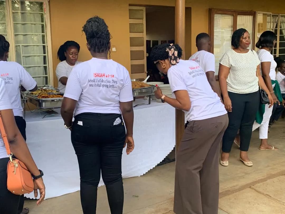 Visit to Kampala School for the Physically Handicapped moment 9