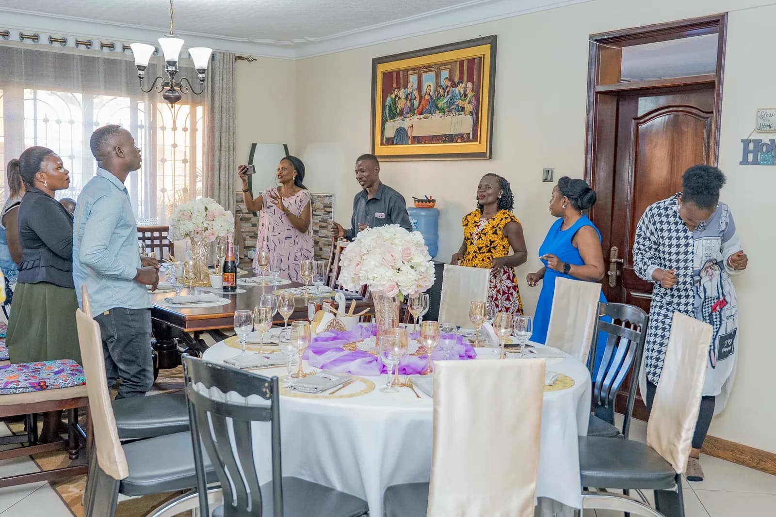 Miracle and Godfrey marital blessing moment 14