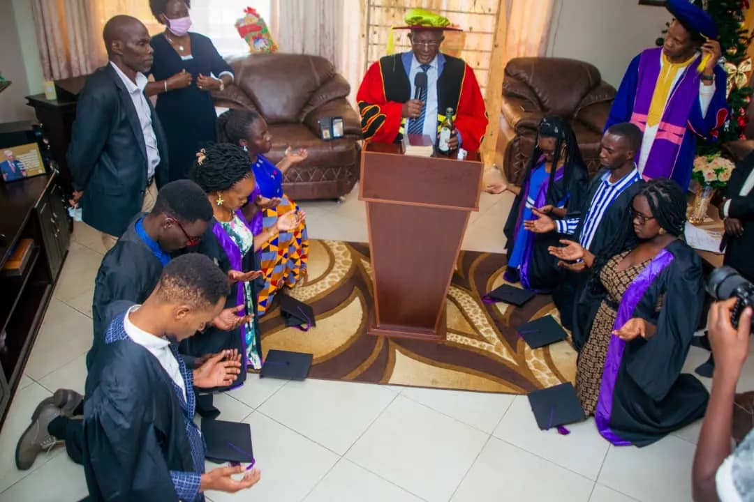 Workers discipleship graduation moment 4