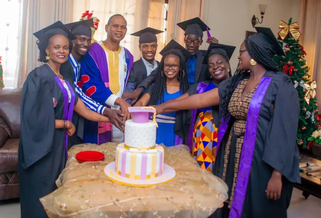 Workers discipleship graduation moment 11