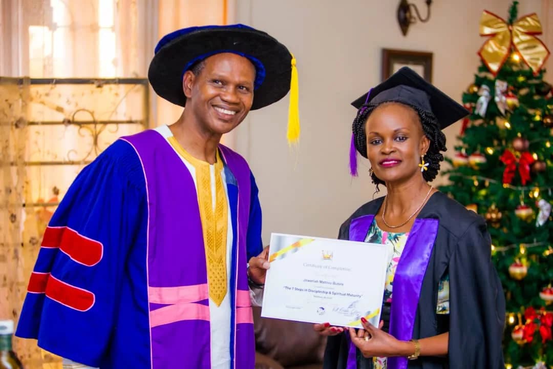PTGT Ministers of God discipleship graduation certificate presentation