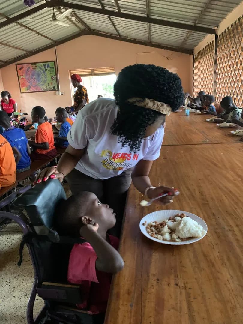 Visit to Kampala School for the Physically Handicapped